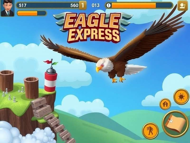 Eagle Express Gameplay Screenshot